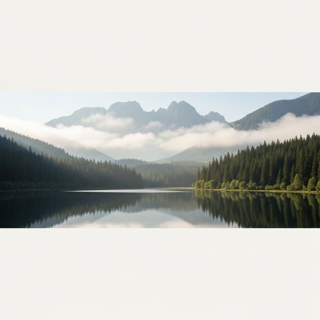 Serene natural landscape